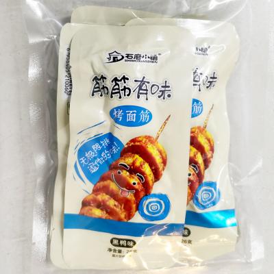 石磨小镇 烤面筋 黑鸭味 130G